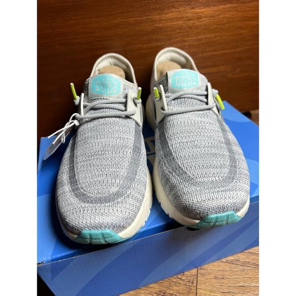 HEYDUDE Sirocco Women's Slip On Sneakers Comfortable Light-Weight size 6 New - Picture 3 of 6